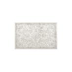 ラグ ラグマット ラフィーネ マット 800×500 アイボリー 床暖房対応 ホットカーペット対応