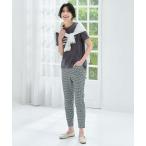 パンツ 「洗濯機可能/ストレッチ/UVカット」大人の7daysデイリーパンツ レディース