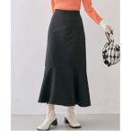 スカート 切り替え マーメイド ロング スカート