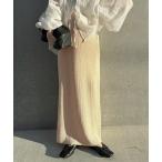 スカート 「サイズ展開あり」サマーニットロングスカート