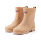 長靴 レインブーツ タグ付き ベーシック ラウンド ショート レインブーツ レディース