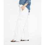 カーゴパンツ Levi's/リーバイス BAGGY CARGO ホワイト BRIGHT WHITE レディース