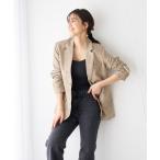 ジャケット テーラードジャケット Levi's/リーバイス ブレザージャケット ベージュ GOLDIE PLAID OTTER レディース