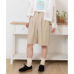 ショッピングハーフパンツ レディース パンツ ボリュームタックハーフパンツ レディース
