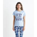 ショッピングロキシー tシャツ SPIRITED TEE/ロキシー速乾UVカット付きフロントスクエアロゴ半袖カットソー レディース