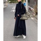 ワンピース 「CORNERS by KR」指穴付きハイネックドッキングワンピース