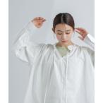 ブラウス シャツ フリルカラーギャザーブラウス レディース