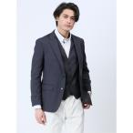  повседневный костюм [ стрейч омыватель bru легкий уход ]taka кий 2 кнопка жакет Denim способ темно-синий ( выставить возможность ) мужской 