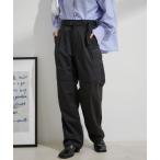 カーゴパンツ 「洗える」ベルト付ナイロンカーゴパンツ レディース