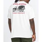 ショッピングvolcom tシャツ Tシャツ メンズ VOLCOM/ボルコム Tシャツ 半袖 ポケT ポケットTシャツ バックプリント ヘビーウェイト クルーネック AF312