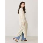 シャツワンピース フレアシャツワンピース