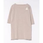 tシャツ 「INGEBORG×Go with DUVETICA」BASODINO(バソディーノ)ボーダーチュニック レディース