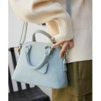 ハンドバッグ デニムダブルジッパ�