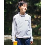 ラッシュガード 「UVカット」ワンポイントラッシュガードロンT キッズ 子供 男の子 女の子