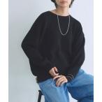 ニット セーター 「RASW」綿100%クルーネックニット レディース