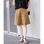 ショッピングショートパンツ パンツ レディース フレンチリネンショートパンツ