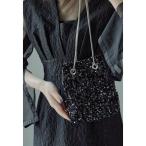 ショルダーバッグ バッグ 2wayスパンコールショルダーバッグ 巾着 パーティーバッグ フォーマル オケージョン 結婚式 二次会 お呼ばれ レディース