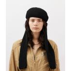 帽子 ベレー帽 「La Maison de Lyllis」ニットスカーフベレー帽 WU 2241022 レディース