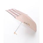 折りたたみ傘 パネルパーマーチェック 晴雨兼用 シェア 折り畳み傘