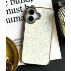 ショッピングiphone15 スマホケース Glass Shell Case スマホケース iPhone17 17Pro 16 16e 15 14 シェル ガラス キラキラ