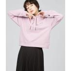 マウンテンパーカー ウインドブレーカー ロゴ刺繍 コットン ニューマカロンカラー スウェットフーディー レディース