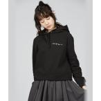 パーカー WU88 HOODIE ニューワンポイントロゴフーディー レディース