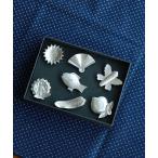 カトラリー 金細工まつ / 純錫 琉球縁起物 箸置 7点セット