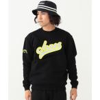  футболка тренировочный JONES × BEAMS GOLF / специальный заказ Logo вышивка Crew спортивная фуфайка мужской 