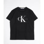 tシャツ Tシャツ メンズ Calvin Klein＠A-MONOGRAM EMBRO W/O BOX REG SS / モノグラム エンボロイダリー