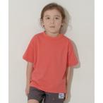 tシャツ 「型崩れしないやわらかコットン」裾スリットシンプルビッグTシャツ キッズ 子供服 男の子 女の子