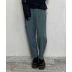 パンツ 配色ステッチイージーサルエルパンツ レディース