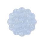 カラーマーブル コースター ブルー レディース