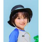 ショッピングハット 帽子 ハット 「UVカット・日よけ付き」アウトドアハット_保冷剤収納可 キッズ 子供 男の子 女の子