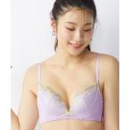 ブラジャー 夢みるブラ ノンワイヤー スリムライン ノンワイヤーブラジャー ダンシングリリー「B,C,Dカップ」 AMST1456 HU JX