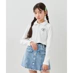 カーディガン  テレコＷジップカーディガン キッズ 子供服 女の子