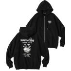 パーカー MARK GONZALES ARTWORK COLLECTION/マークゴンザレス 別注 オーバーサイズ 裏起毛 ストリート バックプリント