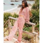 パンツ BLOOMING DAYS PANTS/ロキシーリラックスストレートニットパンツ レディース