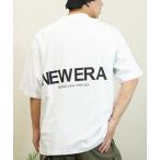 ショッピングプリント tシャツ Tシャツ メンズ NEW ERA/ニューエラ 半袖Tシャツ バックプリント ブランドロゴ 14121850/14121851/1412185