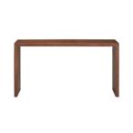 家具 コの字の家具　積層合板　ウォールナット材　幅７０ｃｍ　幅７０×奥行３０×高さ３５ｃｍ