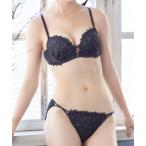 ブラジャー ショーツセット 「ノンワイヤーみたいな着け心地」楽だけどしっかり胸を支えてくれるソフトワイヤー仕様のブラ＆ショーツ
