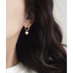 ピアス アレルギー対応ハート形ピアス レディース