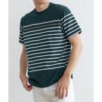 tシャツ Tシャツ メンズ ボルテックスDRYボーダーTシャツ