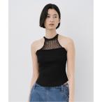 キャミソール Mesh Decollete Camisole