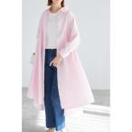 シャツワンピース フレアシャツワンピース