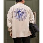 tシャツ Tシャツ メンズ 「CAMP7」サークルロゴ長袖Ｔシャツ 抗菌防臭 サスティナブル ユニセックス ロゴ ロンT