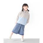 ブルゾン アウター 「フード収納可能」ウインドブレーカー #後ろフリル#無地#花柄 キッズ 子供服 女の子