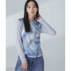 tシャツ ストレッチチュール 前後2wayシアートップス レディース