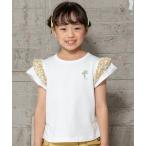 tシャツ フリル切り替えTシャツ キッズ 子供服 女の子