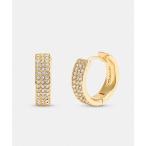 ショッピングcoach ピアス パヴェ ハギー ピアス レディース