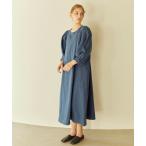 ワンピース D1638 コットンリネンブロークンツイルＯＰ